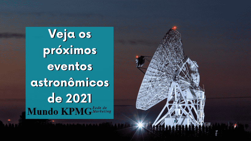 Veja os próximos eventos astronômicos de 2021