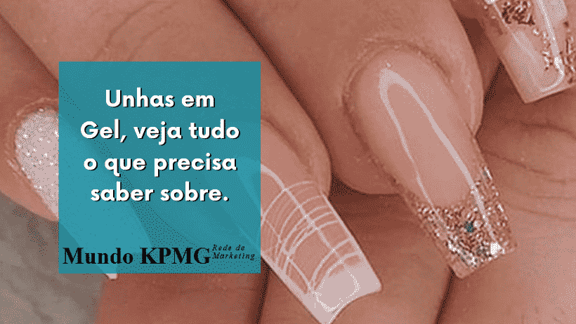 unhas de gel